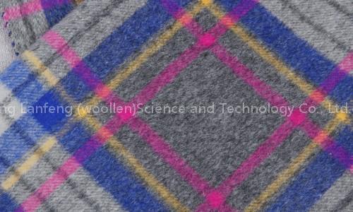 fancy suiting tweed fabric /melton fabric