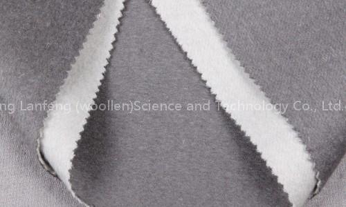 double faces woollen fabric /bamboo fiber fabric
