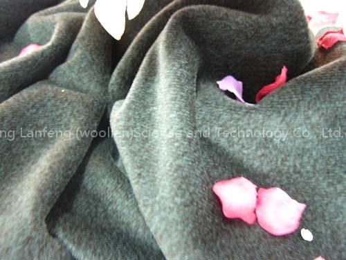 rabbit hair woollen fabric /pure wool fabric