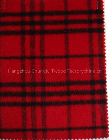 Wool Plaid Fabric(01406)
