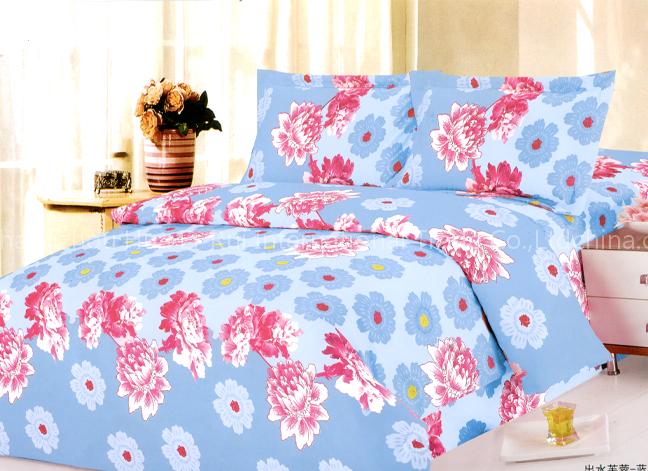 4pcs bedding set, reactive printed bedding set