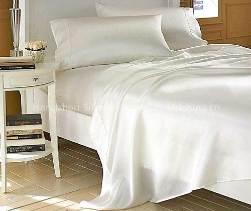 silk bed sheet