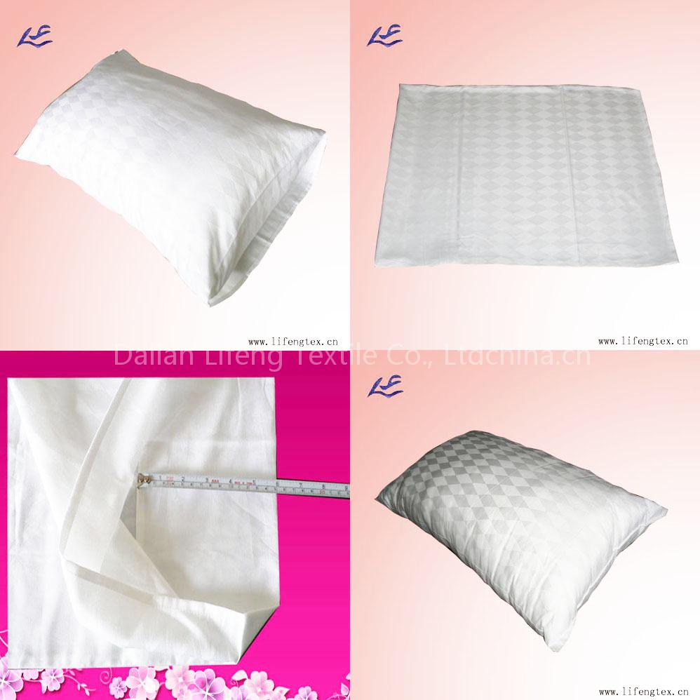 100% cotton combed mercerized jacquard pillowcase