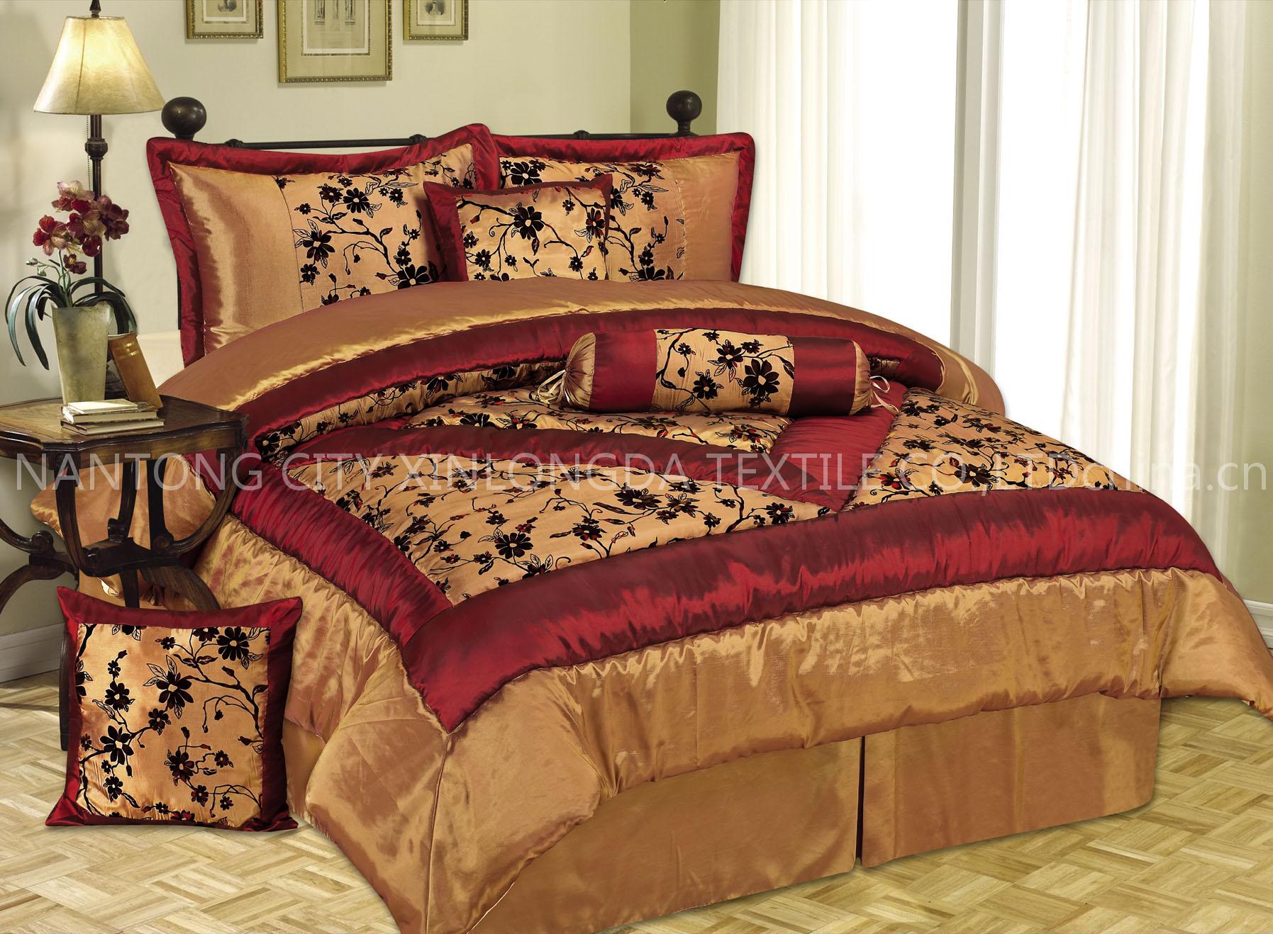 N/T taffeta comforter set