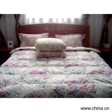 Silk / Cotton Printed Quilt