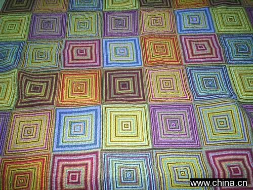 Colorful Patchwork Quilt