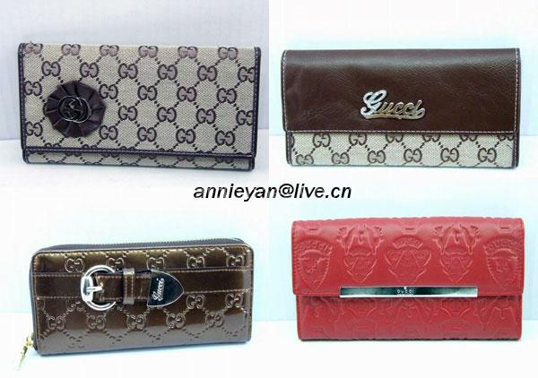 Name brand purse authentic leather wallets