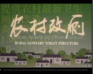Ecosan toilets( by HeZe city ,ShanDong province in China)