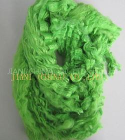 green polyester tow