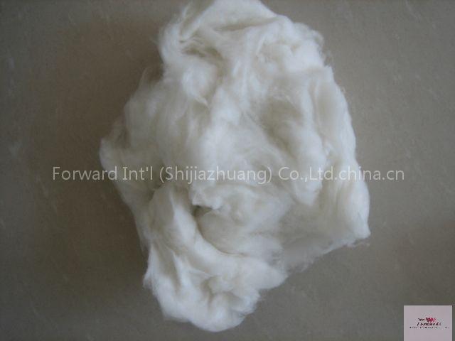 dehaired cashmere fiber