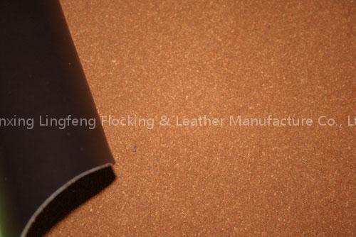 Cow Leather Flocking