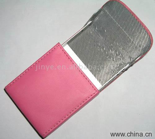 Leather Business Card Box