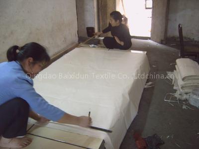 Cotton fabric 40*40 133*72 63" grey fabric