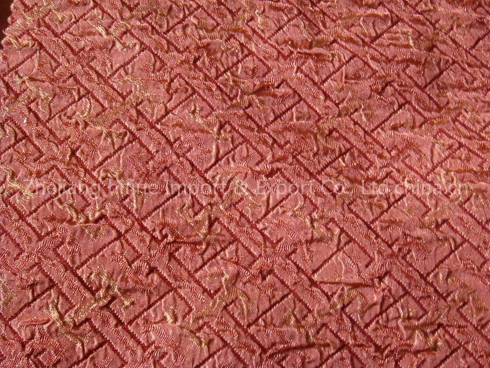 jacquard wrinkle embossed fabric1
