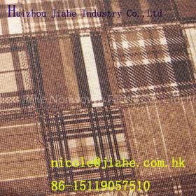 PET fabrics with non woven fabrics