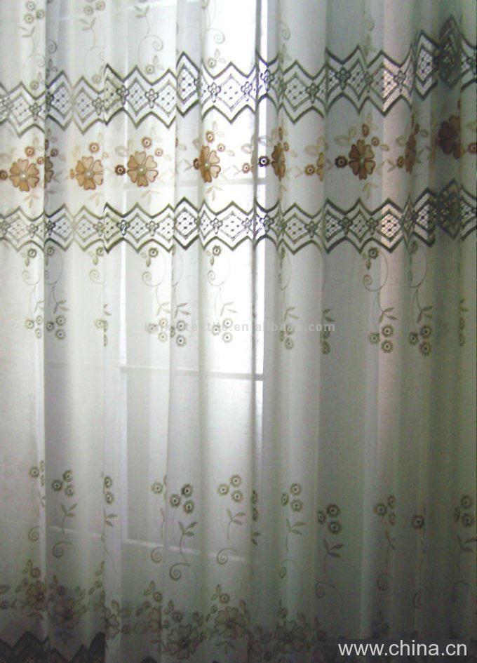 Embroidered Curtain