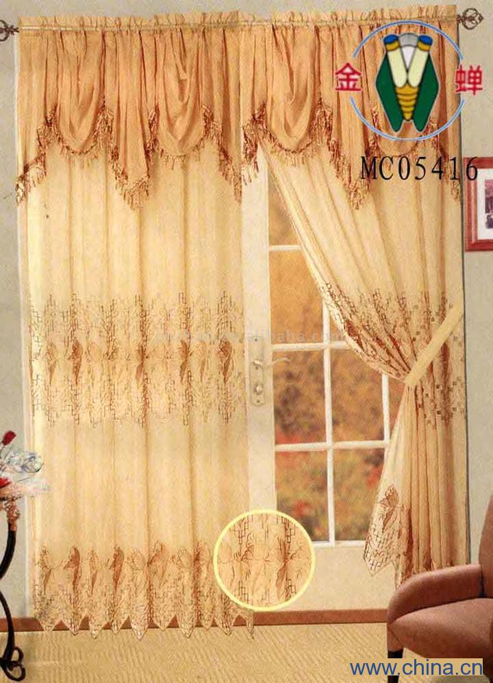 Embroidered Curtain