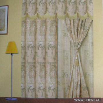 Printed Jacquard Curtain