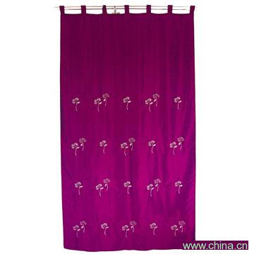Polyester Embroidery Curtain