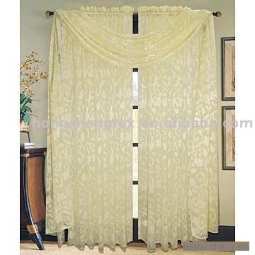 Jacquard Voile Window Curtain