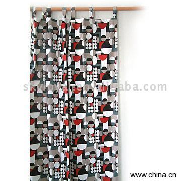 Printed Canvas Curtain
