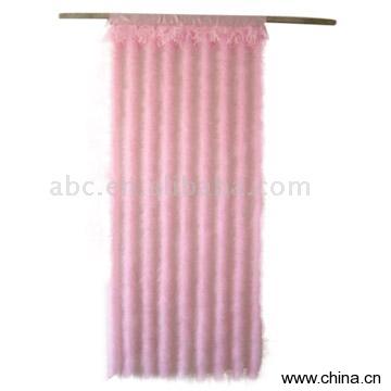 Marabou Curtain