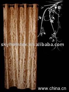 Jacquard Grommet Curtain