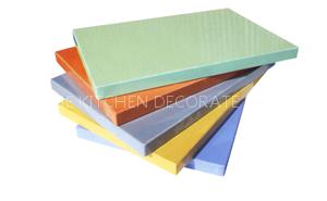 High gloss fireproof board