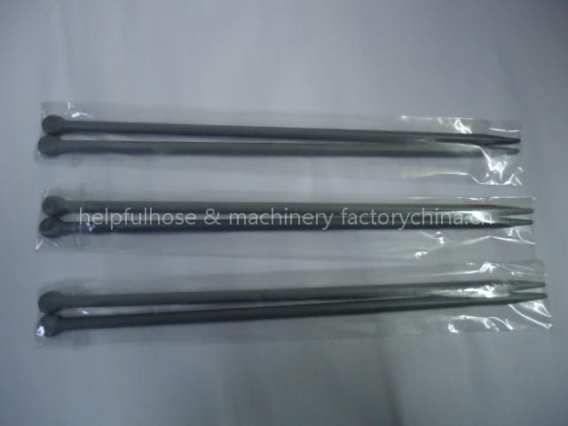Plastic knitting needle