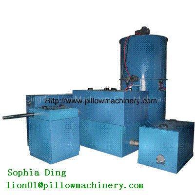 Down & feather filling machine