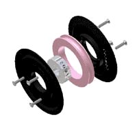 Flanged Pulley