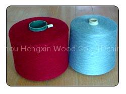 cotton yarn and wool yarn