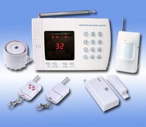 32 wireless zones auto dial home alarm system