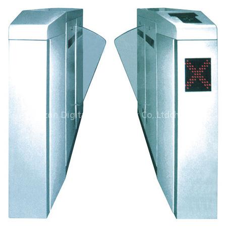 Bevel flap gate