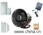 Wireless locale independent alarm