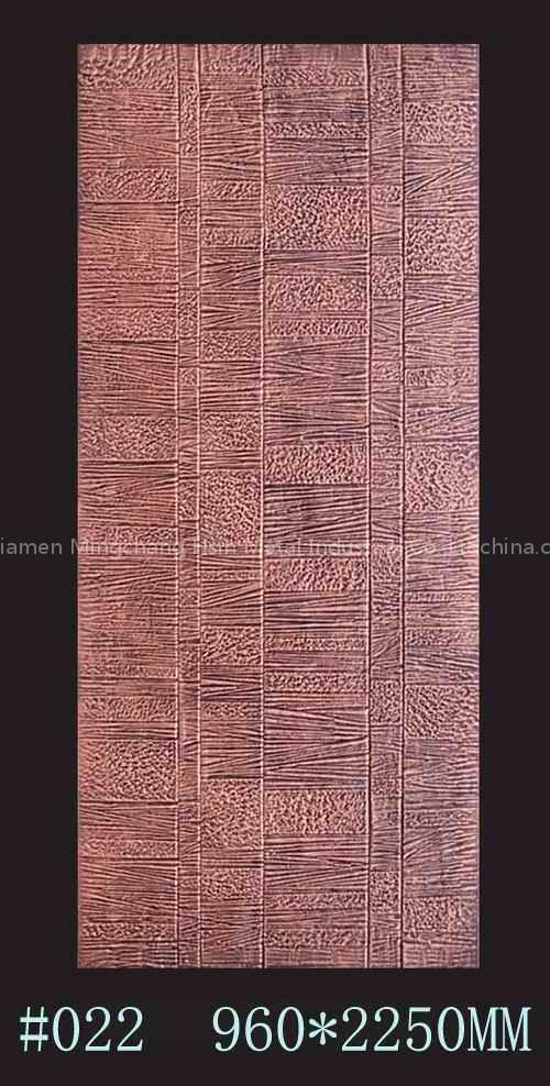 Embossed board(Material:100% pure aluminum)