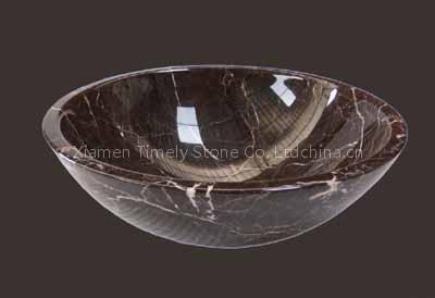 marble and onyx sink