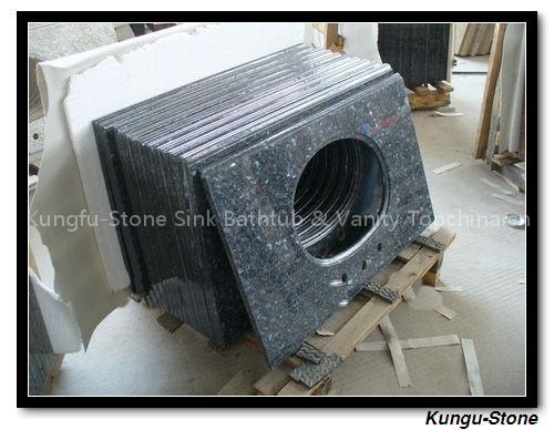 blue pearl vanity top