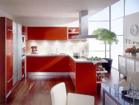 wooden kitchen cabinet