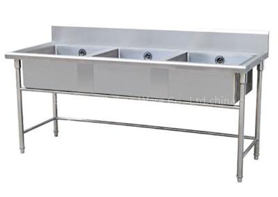 Three bowl sink