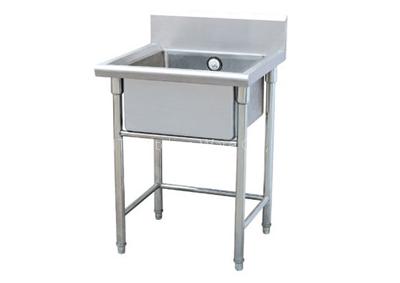 Single bowl sink