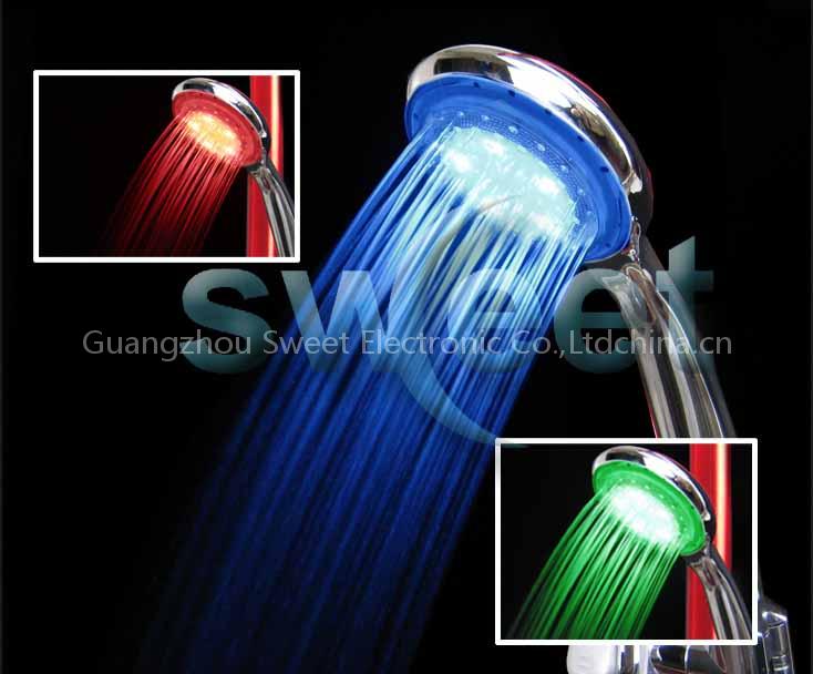 Led shower head