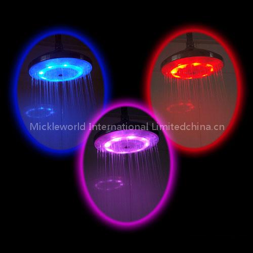 led shower head