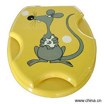 Printed MDF Toilet Seat