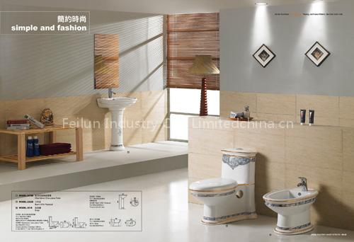 Ceramic toilets