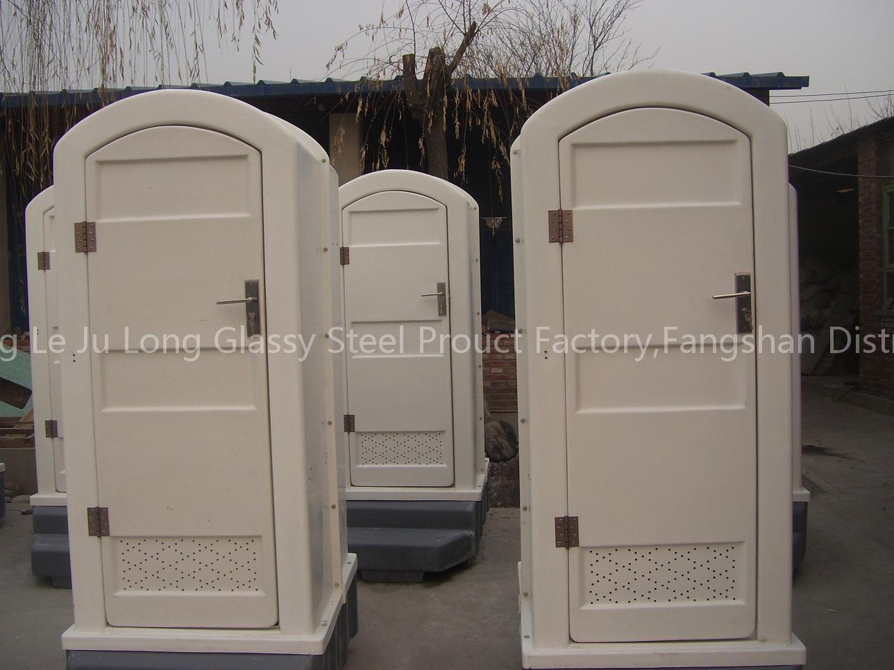 Glass Steel Environmental Toilet