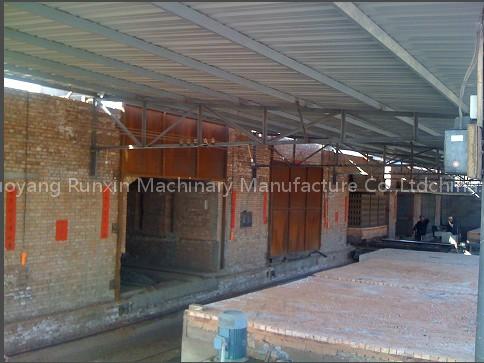 soil bricks tunnel kiln