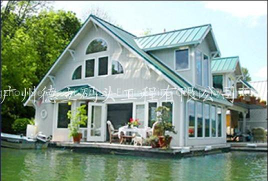 floating house,floating buiding,floating villa