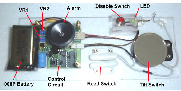 Taiwan Stand Alone Anti-theft System