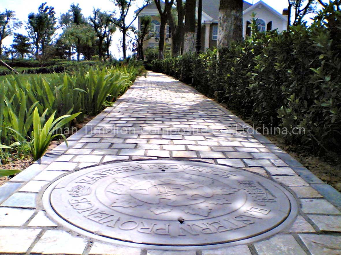 Round manhole cover